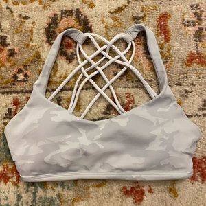 Lululemon Flow To Be Bra Wild *light sup., A/B Cup